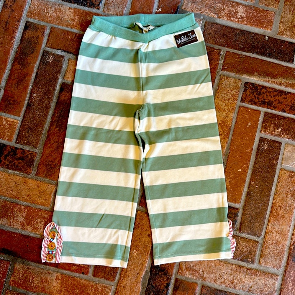 Matilda Jane girl's Striped pants Size 8